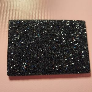 Kate Spade Black Glitter Cardholder BNWT